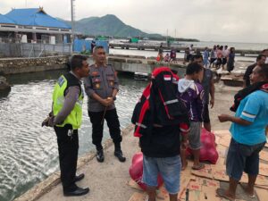 Pastikan Keamanan Jelang KTT G20, Kapolres Bima Pantau Aktivitas di Pelabuhan