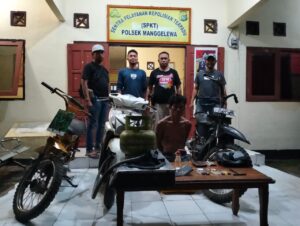 Gerak Cepat Polsek Manggelewa Ringkus Spesialis Pencurian di Desa Lanci Jaya