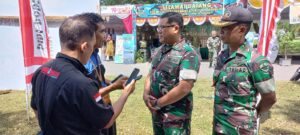 Stand Pameran Kodim 1628/SB dan Persit KCK Cabang XLIV Tampil Beda Meriahkan Harla Ke 19 KSB