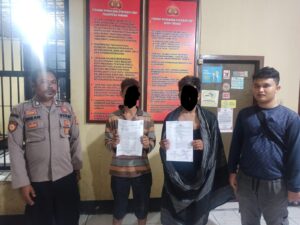 Dua Terduga Pelaku Pemblokiran Jalan di Desa Sawe Resmi Ditahan
