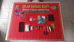Sedang Konsumsi Sabu, Tiga Orang Diamankan Resnarkoba Polres Dompu
