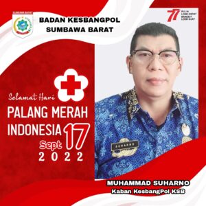 Badan KesbangPol KSB Mengucapkan Selamat Hari PMI Tahun 2022