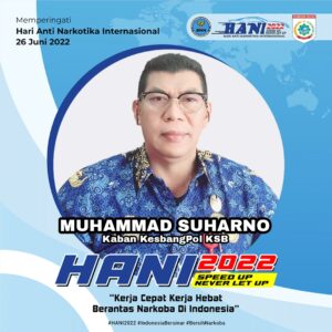 KesbangPol KSB Mengucapkan Selamat Hari Anti Narkoba Internasional Tahun 2022