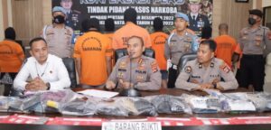 Kapolres Mataram : Dalam Seminggu Ungkap 10 Kasus Narkotika