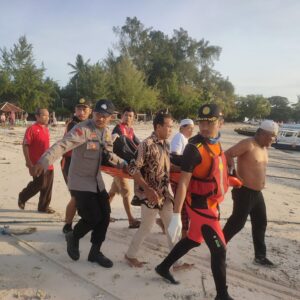 Tim Gabungan Berhasil Temukan Zenajah Mahasiswa Unram Yang KKN di Pantai Gili Air