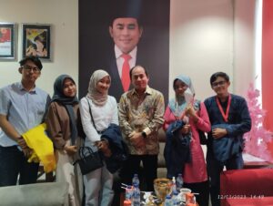 Ketua DPRD Sumbawa Abdul Rafiq Terima Kunjungan Panitia Maranai Goes To School