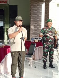 Melalui Olahraga Bersama Kodim 1628/SB Jaga Kebugaran Dan Perkokoh Silaturahmi