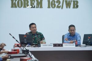 Korem 162/WB, Inisiasi rapat koordinasi pendataan pulau kecil