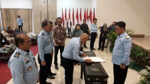 Kanwil Kemenkumham NTB Tanda Tangan Komitmen Penguatan Pembangunan Zona Integritas