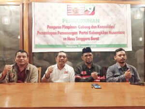 Mulai Panaskan Mesin Untuk 2024, Ketua PKN NTB Kukuhkan Pengurus Pimcab