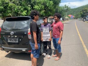 Sial, Nekat Curi Handphone dan Kalung, Dua Remaja di Dompu Diringkus Polisi