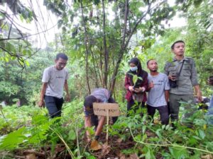 Polsek Pekat Bareng Elemen Warga, Serbu Kawasan hutan Tambora