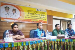 Doktor Najam Buka Rapat Forum Data “Akselerasi NTB, Satu Data Untuk Perencanaan Pembangunan”