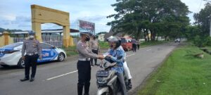Tingkatkan Disiplin Berlulintas, Satlantas Polres KSB Gencar Oprasi Keselamatan
