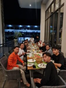 Bangun Kekompakan Tim, Ketua PBSI Gelar Dinner party