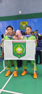 Bulut Tangkis Sumbawa Raih 5 Perunggu pada Porprov ke XI NTB