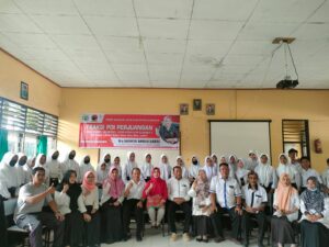 Reses Pertama di SMPN 1 Unter Iwes, Saidatul Kamila Djibril Serap Aspirasi Dunia Pendidikan
