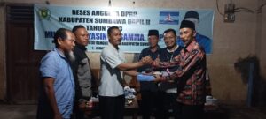 Reses di Desa Lopok, Yasin Musamma Serap Aspirasi Warga dan Penuhi Janji Reses terdahulu