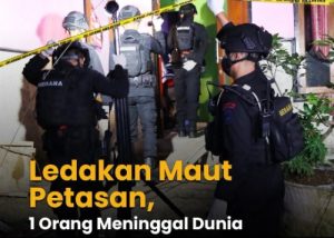 Ledakan Maut Petasan Satu Orang Meninggal Dunia