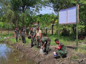 Dukung Ketahanan Pangan Kodim 1607/Sumbawa Berdayakan Lahan Kosong Agar Produktif