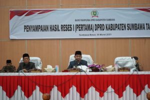 Sampaikan Hasil Reses, DPRD Sumbawa Minta Diakomodir Pemda