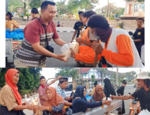 Hari ke 15 Ramadhan, MIO NTB, PKBM Ceria dan PKBM Al-Ja’far Lobar Kembali Bagi Ratusan Takjil