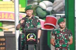 Masih Suasana Lebaran Korem 162/Wira Bhakti Gelar Apel Khusus Dan Halal Bihalal