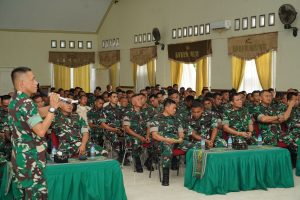 Korem 162/WB Gelar Penyuluhan Hukum Bagi Anggota, Guna Mencegah Pelanggaran