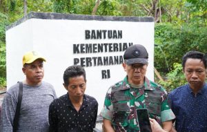 120 KK Warga Sumbawa Sudah Dapat Menikmati  Air Bersih Berkat Bantuan dari Kemenhan Dan Korem 162/WB