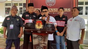 TGM Fauzan Pimpin Pendaftaran Bacaleg Partai PKN NTB ke KPU, Yakin Bisa Pimpin Udayana 