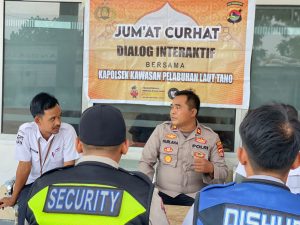 Jumat Curhat, Kapolsek KPL Tano Lakukan Dialog Kamtibmas Dengan Stakeholder 