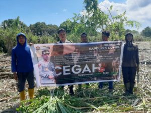Cegah Karhutla, Kapolsek Pekat Gencar Patroli Dialogis