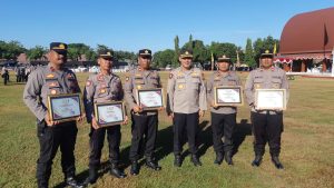 Polsek Seteluk Sumbawa Barat Raih Juara 1 Lomba Kebersihan Asrama Tingkat Polda NTB