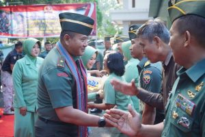 Danrem 162/WB, Kunjungan Kerja Ke Kodim 1606/Mataram