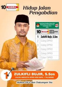 Caleg Zulkifli Bujir Miliki 10 Program Andalan, Termasuk Ambulance Gratis