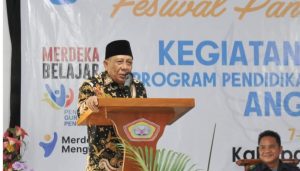 Hadiri Festiva Panen Hasil Belajar Lokakarya Program Pendidikan, Bupati Sumbawa Apresiasi Guru Penggerak