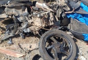 Kecelakaan Tronton di Dompu, Satu Sepeda Motor Digilas Hingga Hancur, Ini Hasil Oleh TKP Polisi