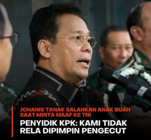 Kasus Kabasarnas Hingga Minta Maaf Ke TNI, Penyidik KPK : Kami Tidak Rela Dipimpin Pengecut 