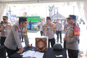 Pastikan Aman, Kapolda NTB Cek Langsung Pos Pengamanan MotoGP Mandalika 2023