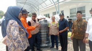 Bank NTB Syariah Serahkan Puluhan Tandon Air Untuk Masyarakat Terdampak Kekeringan di Lombok Utara