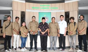 Silaturahmi Dengan PWI, Bupati KLU Harap Kolaborasi Positif Dengan Pemerintah Terjalin