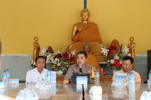Silaturahmi Dengan Tokoh Umat Budha, Ini Pesan Kapolres Lombok Utara