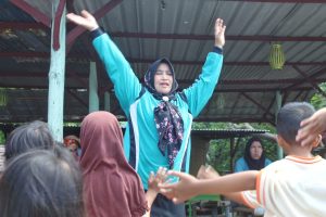 Belajar Luar Ruangan Jadi Spirit Bagi Murid TK Ceria Lobar, Yang Malas Jadi Rajin Sekolah