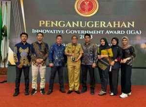 Lombok Utara Raih Penghargaan Sebagai Daerah Terinovatif dalam IGA 2023