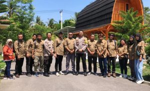 PWI KLU Kunjungi Kediaman Kapolres Lombok Utara