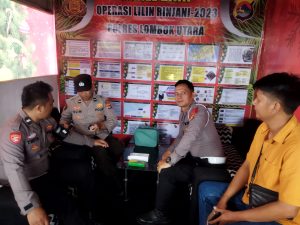 Personil Pos Ops Lilin Rinjani 2023 Diperiksa Tim Dokkes