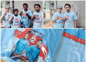 Logistik relawan Pandawa 5 Dukung Kemenangan Prabowo-Gibran Disalurkan ke Kabupaten Kota di NTB