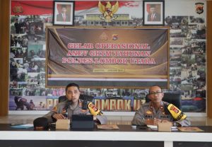 Pimpin Anev Awal Tahun, Kapolres Lombok Utara Terapkan Empat Pola Jaga Kamtibmas