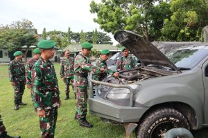 Pastikan Personil dan Kelengkapan Jelang Pemilu 2024, Kodim 1607/Sumbawa Apel Gelar Pasukan