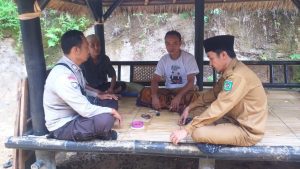 Sambangi Warga Binaan, Polres KLU Melalui Bhabinkamtibmas sampaikan pesan Kamtibmas